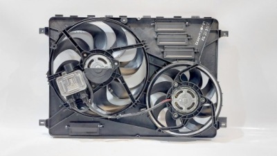 Вентилятор радиатора с модуль ford mondeo mk4 s-max galaxy 6g91-8c607-rc фото №1