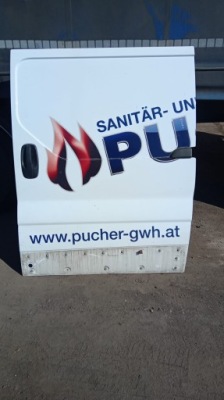 Дверь левое сдвижные renault trafic 2 vivaro рестайлинг  long рестайлинг  06-13 боковой фото №1