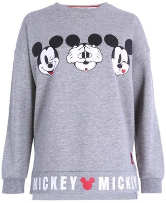 Szara bluza Myszka Mickey DISNEY XS