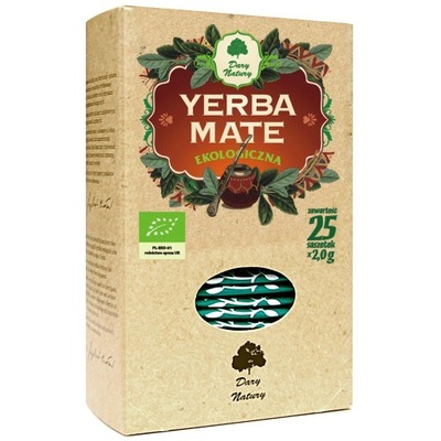 Yerba Mate BIO 25*2g DARY NATURY (DARY NATURY) DARY NATURY