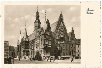 WIDOKOWKA - BRESLAU - WROCLAW - 1940 - Ratusz