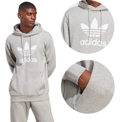 ADIDAS BLUZA MĘSKA SPORTOWA Z KAPTUREM r. XL