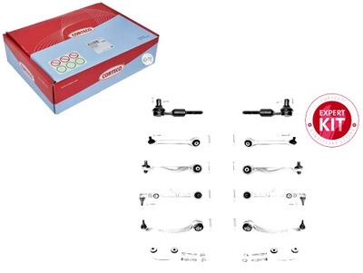 JUEGO VARILLAS SUSPENSIONES PARTE DELANTERA AUDI A4 B5 A4 B6 A4 B7 A6 C5 SKODA  