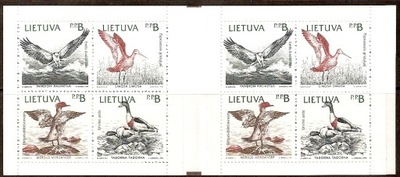 Litwa Mi. 501-504 MH czyste ** fauna, ptaki