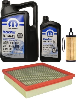 Mopar 5w20 6l + фильтры chrysler 200 3,6 2014 фото №1