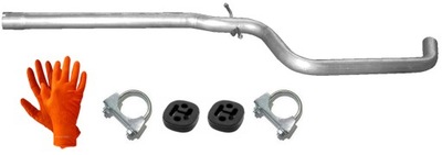 Seat altea 2.0 tdi 100-103kw 2005-2011 труба средняя фото №1