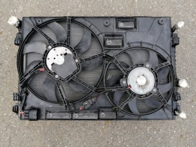 Комплект радіатор вентилятори vw arteon vw t-roc passat b8 tdi фото №1