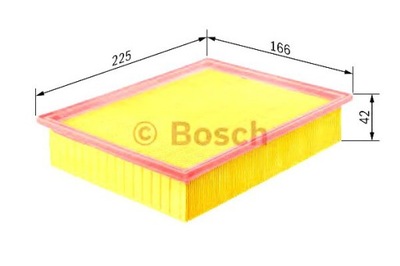 536136 BOSCH FILTRAS ORO (ĮDĖKLAS FILTRA,) TINKA DO: TOYOTA COROLLA, DIRŽAS 