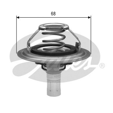 TEMPERATURE REGULATOR GATES TH23085G1 133871 - milautoparts-fr.ukrlive.com