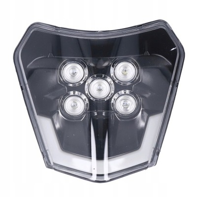 REFLEKTOR LED MOTOCYKLOWY 5LED JASNE ŚWIATŁO
