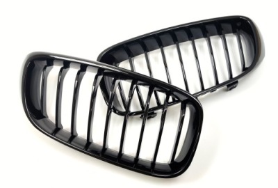 Bmw 3 gt f34 2013-2016 решётка радиатора czarna блеск набор 2szt. фото №1