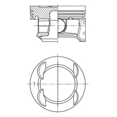 PISTÓN KOLBENSCHMIDT 41007610  