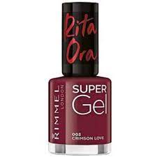 Rimmel SuperGel LAKIER DO PAZNOKCI - 003 CRIMSON LOVE