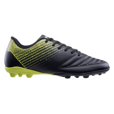 Pánska futbalová obuv MATOR FG BLACK/LIME/SILVER