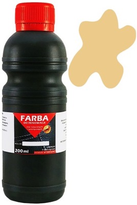 FARBA DO RENOWACJI SKÓRY SKÓR KREMOWY 200ml