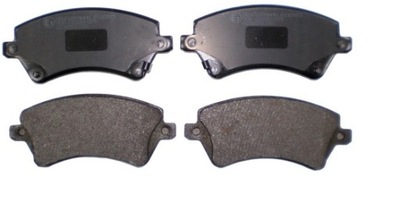 Гальмівні колодки гальмівні renault megane ii scenic ii перед фото №1