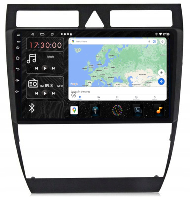 RADIO GPS ANDROID BT AUDI A6 C5 1997-2004 64GB SIM  