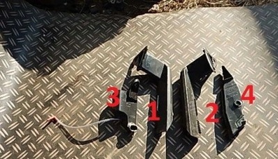 Mercedes e-klasa w212 захист кронштейн напрямна фото №1