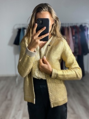 Złoty sweter r S