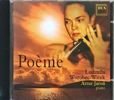 CD POEME LUDMIŁA WOROBEC-WITEK ARTUR JAROŃ