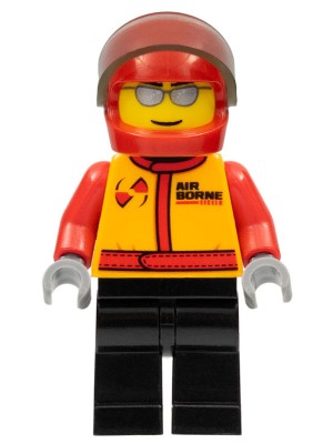 LEGO FIGURKA PILOT SAMOLOTU SET 60019 cty0423
