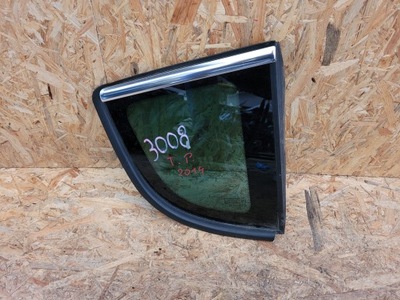 Стекло задняя правый peugeot 3008 i lift хром фото №1