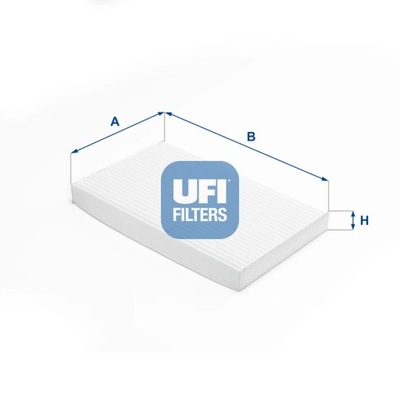 FILTR, VENTILACIÓN PRZESTRZENI PASAZERSKIEJ UFI 53.388.00  