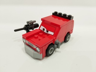 Lego crs077 Cars Auta 2 Samochody Unikat Grem RED