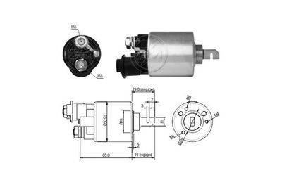 ERA ZM1608 CONMUTADOR ELEKTROMAGNETYCZNY, ARRANCADOR  