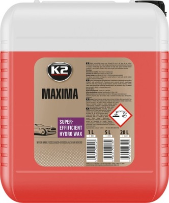 K2 MAXIMA 20L HYDROWOSK DO SUSZENIA NABŁYSZCZANIA