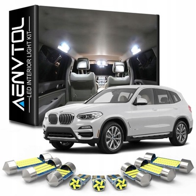 ILUMINACIÓN INTERIOR DIODO LUMINOSO LED BMW SERIE X5 E70 6000K  