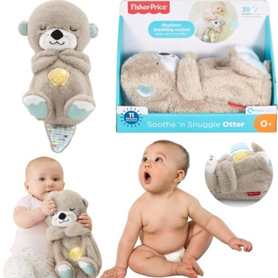 Wydra Fisher-Price Przytulanka do usypiania niemowlaka FXC66