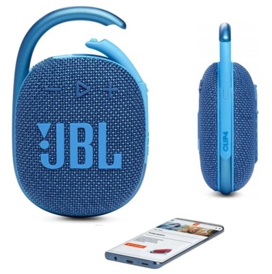 Głośnik Bluetooth JBL Clip 4 Eco (niebieski)