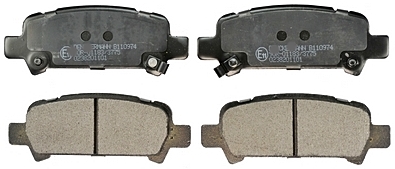 Stark skbp-0010180 набор тормозных колодок тормозных, тормоза дисковые фото №1