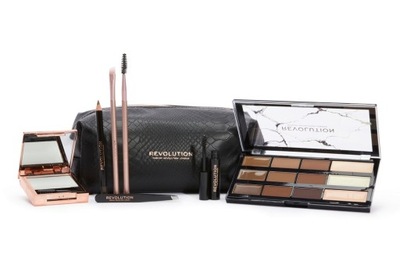 MAKEUP REVOLUTION ZESTAW KOSMETYKÓW BRWI BROW KIT