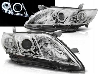 Лампы передние toyota camry 6 xv40 06-09 ae хром фото №1