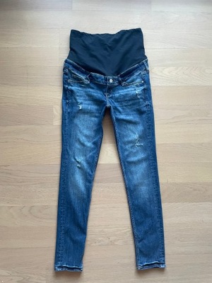 Spodnie ciążowe jeans H&M MAMA SKINNY rozm.40