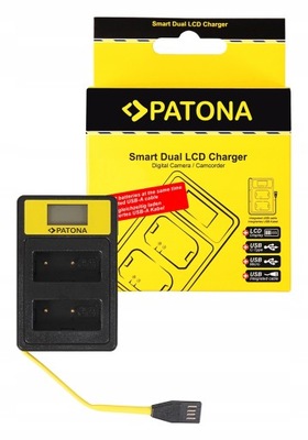 Patona Ładowarka Smart Dual LCD USB Fuji NP-W126