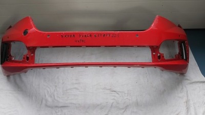 Skoda scala 657807221 бампер передний 4xpdc фото №1