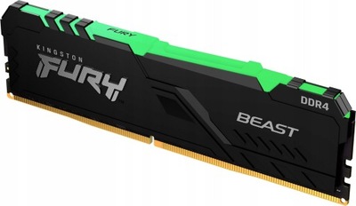 Pamięć RAM Kingston Fury Beast 16GB 3200MHz DDR4 RGB