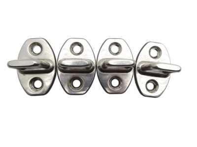 Засувка замка двері перед задня комплект права ліва 4h0837033 audi a6 c7 4g фото №1