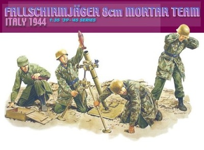 Fallschirmjäger 8cm Mortar Team, Dragon 6215