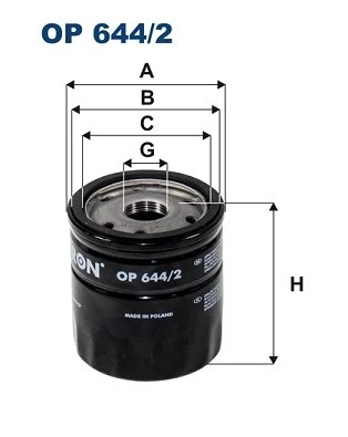 OP644/2 FILTER OILS  