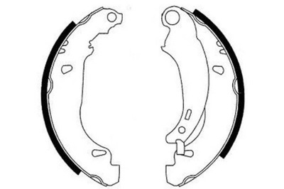 КОЛОДКИ ТОРМОЗНЫЕ КОМПЛЕКТ. FSB576