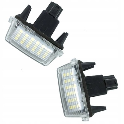 ЛАМПОЧКИ LED (СВЕТОДИОД ) REJESTRACJA TOYOTA VERSO 81270-0D120