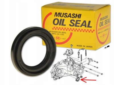 Honda crx 87-92 ущільнювач піввісь правої musashi фото №1