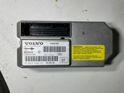 Датчик подушек подушка безопасности volvo s60 v70 xc70 p30667469 bosch фото №1