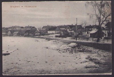 Grajewo - Hauserpartie, obieg Feldpost 1915 rok