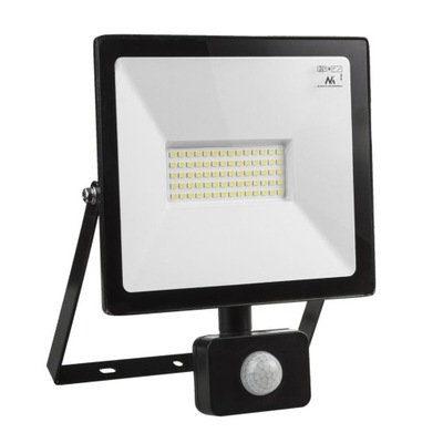 NAŚWIETLACZ LED (СВІТЛОДІОД) Z ДАТЧИКОМ РУХУ MACLEAN MCE650 NW SLIM NEUTRAL WHITE 50W