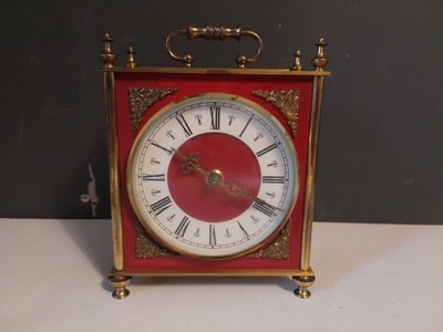 MOSIĘŻNY ZEGAR KOMINKOWY - URGOS - SPRAWNY